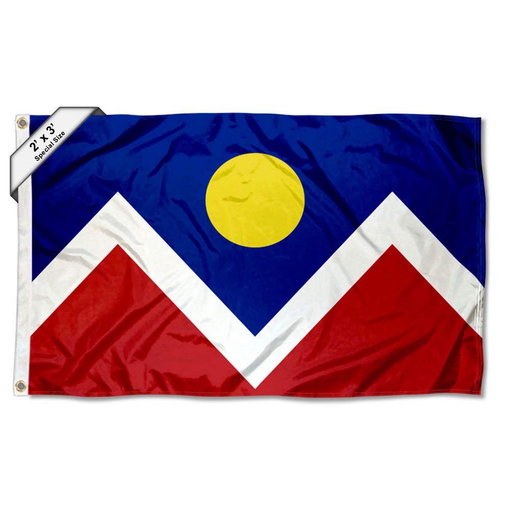 Sports Flags Pennants Company City of Denver 2x3 Flag - Sports Collectibles, Sports Memorabilia, Sports Fan Shop, Sports Gifts