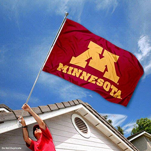 College Flags & Banners Co. U of M Gophers Flag and USA 3x5 Flag Set - Sports Collectibles, Sports Memorabilia, Sports Fan Shop, Sports Gifts