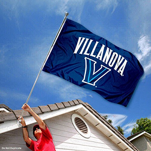 College Flags & Banners Co. Villanova University Flag and USA 3x5 Flag Set - Sports Collectibles, Sports Memorabilia, Sports Fan Shop, Sports Gifts