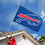 WinCraft Buffalo Bills Embroidered Nylon Flag - Sports Collectibles, Sports Memorabilia, Sports Fan Shop, Sports Gifts