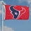 WinCraft Houston Texans Embroidered Nylon Flag - Sports Collectibles, Sports Memorabilia, Sports Fan Shop, Sports Gifts