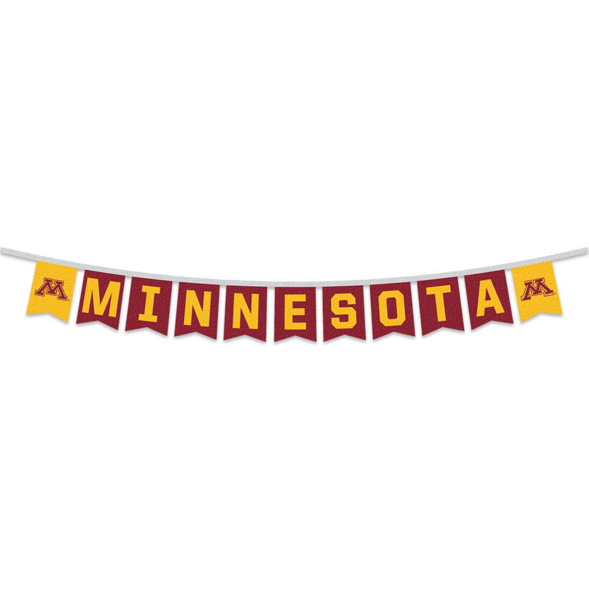 Minnesota Gophers Banner String Pennant Flags - Sports Collectibles, Sports Memorabilia, Sports Fan Shop, Sports Gifts