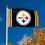WinCraft Pittsburgh Steelers Large 3x5 Flag - Sports Collectibles, Sports Memorabilia, Sports Fan Shop, Sports Gifts