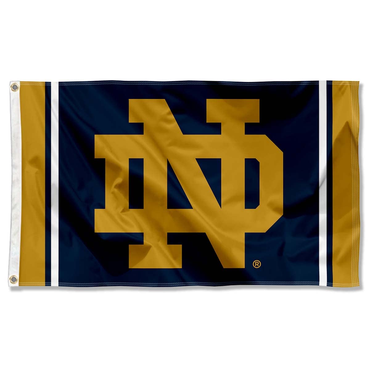 WinCraft Irish ND Logo 3x5 Banner Flag - Sports Collectibles, Sports Memorabilia, Sports Fan Shop, Sports Gifts