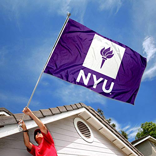 NYU Flag and USA 3x5 Flag Set - Sports Collectibles, Sports Memorabilia, Sports Fan Shop, Sports Gifts