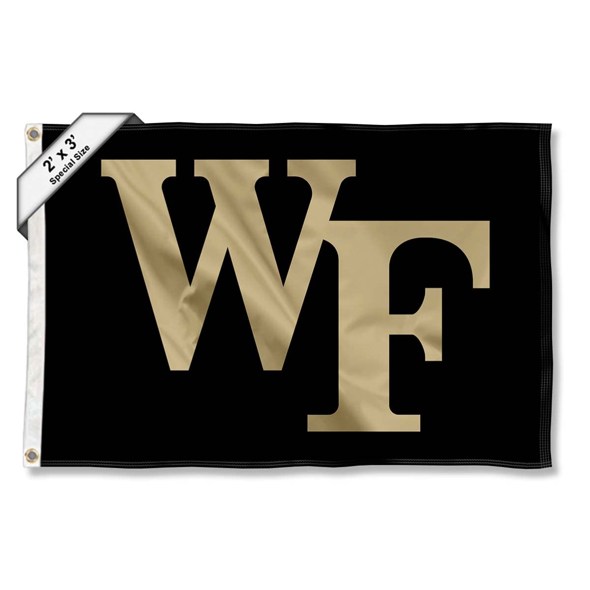 College Flags & Banners Co. Wake Forest Demon Deacons Small 2x3 Foot Flag - Sports Collectibles, Sports Memorabilia, Sports Fan Shop, Sports Gifts
