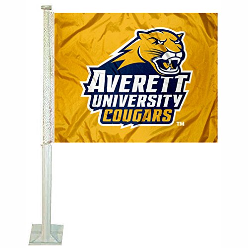 College Flags & Banners Co. Averett Cougars Car Flag - Sports Collectibles, Sports Memorabilia, Sports Fan Shop, Sports Gifts