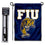 College Flags & Banners Co. Florida International Garden Flag and USA Flag Stand Pole Holder Set - Sports Collectibles, Sports Memorabilia, Sports Fan Shop, Sports Gifts