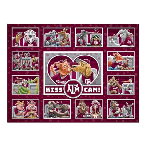 YouTheFan NCAA Michigan State Spartans Kiss Cam 500pc Puzzle - Sports Collectibles, Sports Memorabilia, Sports Fan Shop, Sports Gifts