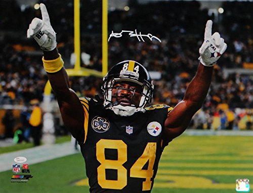 Antonio Brown Autographed Steelers 16x20 Pointing PF Photo- JSA W Auth *White - Sports Collectibles, Sports Memorabilia, Sports Fan Shop, Sports Gifts