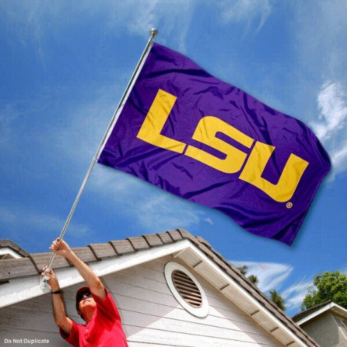 College Flags & Banners Co. LSU and USA Flag 3x5 Set - Sports Collectibles, Sports Memorabilia, Sports Fan Shop, Sports Gifts