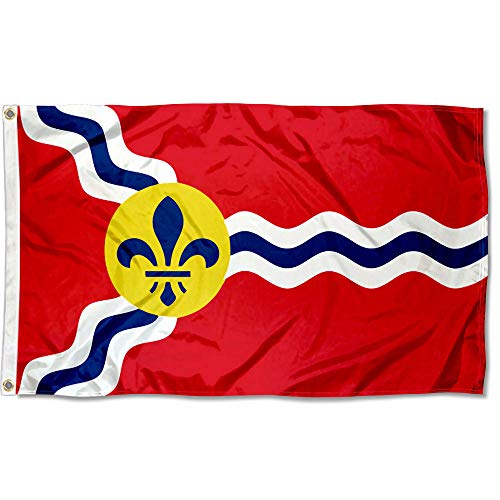 Sports Flags Pennants Company City of St Louis Flag 3x5 Foot Banner - Sports Collectibles, Sports Memorabilia, Sports Fan Shop, Sports Gifts