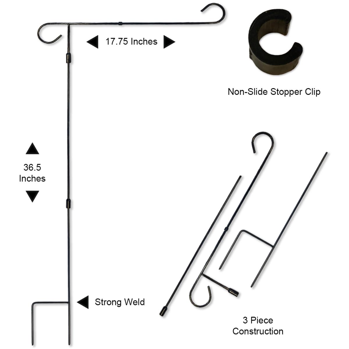 College Flags & Banners Co. Penn State Nittany Lions Garden Banner Flag with Flag Pole Stand Set - Sports Collectibles, Sports Memorabilia, Sports Fan Shop, Sports Gifts