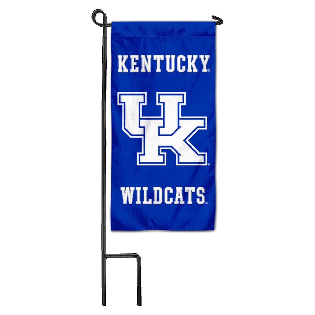 College Flags & Banners Co. Kentucky Wildcats Mini Garden and Flower Pot Flag Topper - Sports Collectibles, Sports Memorabilia, Sports Fan Shop, Sports Gifts
