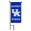 College Flags & Banners Co. Kentucky Wildcats Mini Garden and Flower Pot Flag Topper - Sports Collectibles, Sports Memorabilia, Sports Fan Shop, Sports Gifts