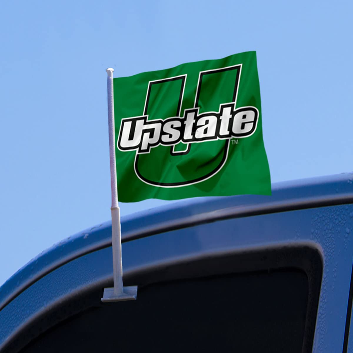 College Flags & Banners Co. South Carolina Upstate Spartans Car Flag - Sports Collectibles, Sports Memorabilia, Sports Fan Shop, Sports Gifts