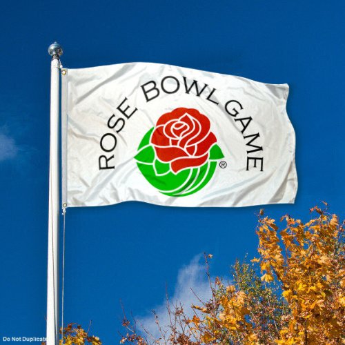 Rose Bowl Logo Flag Large 3x5 - Sports Collectibles, Sports Memorabilia, Sports Fan Shop, Sports Gifts