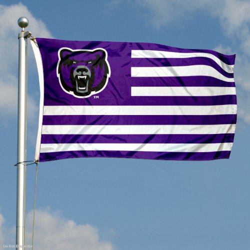College Flags & Banners Co. Central Arkansas Bears Stars and Stripes Nation Flag - Sports Collectibles, Sports Memorabilia, Sports Fan Shop, Sports Gifts