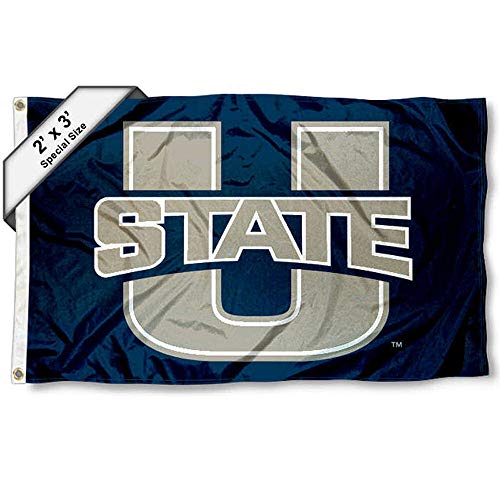 College Flags & Banners Co. Utah State Aggies 2x3 Foot Flag - Sports Collectibles, Sports Memorabilia, Sports Fan Shop, Sports Gifts