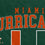 NCAA Miami Hurricanes Vintage Arch Block Ultra Soft Blanket - Sports Gifts, Sports Memorabilia, Sports Collectibles, Fan Shop