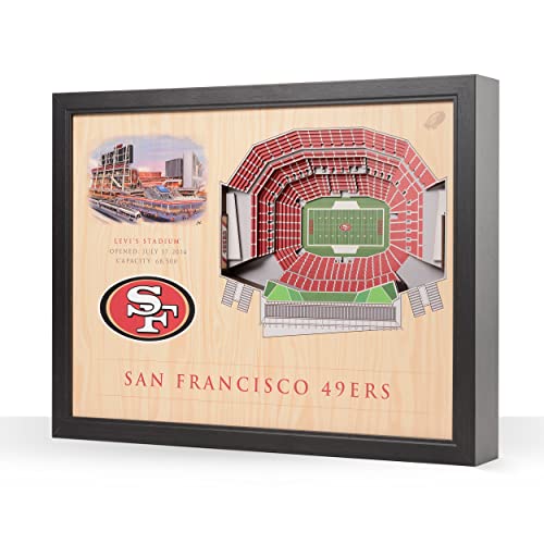 YouTheFan NFL New York Giants 25-Layer StadiumView 3D Wall Art - Sports Collectibles, Sports Memorabilia, Sports Fan Shop, Sports Gifts
