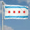 Sports Flags Pennants Company City of Chicago Flag 3x5 Foot Banner - Sports Collectibles, Sports Memorabilia, Sports Fan Shop, Sports Gifts