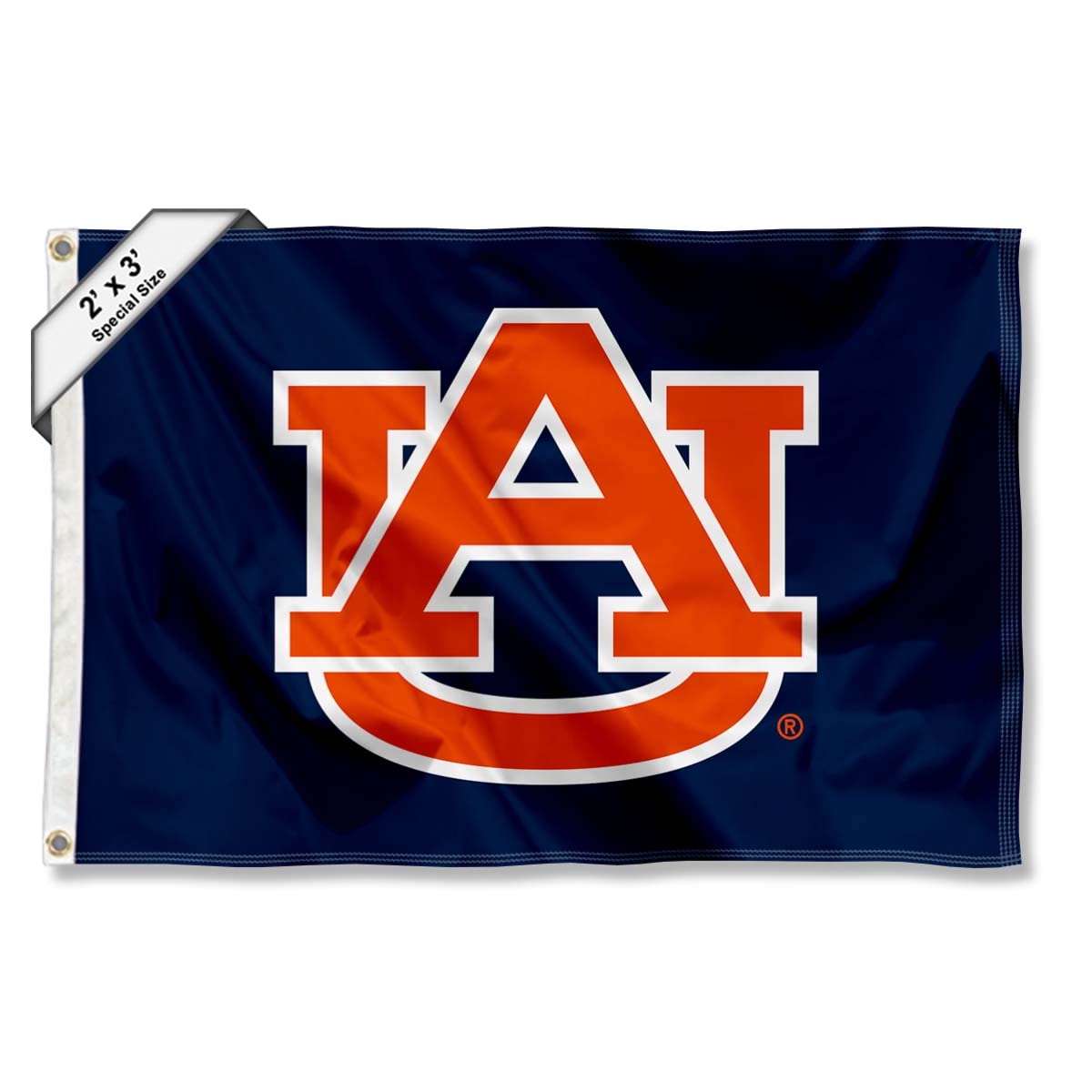 College Flags & Banners Co. Auburn Small 2x3 Foot Flag - Sports Collectibles, Sports Memorabilia, Sports Fan Shop, Sports Gifts
