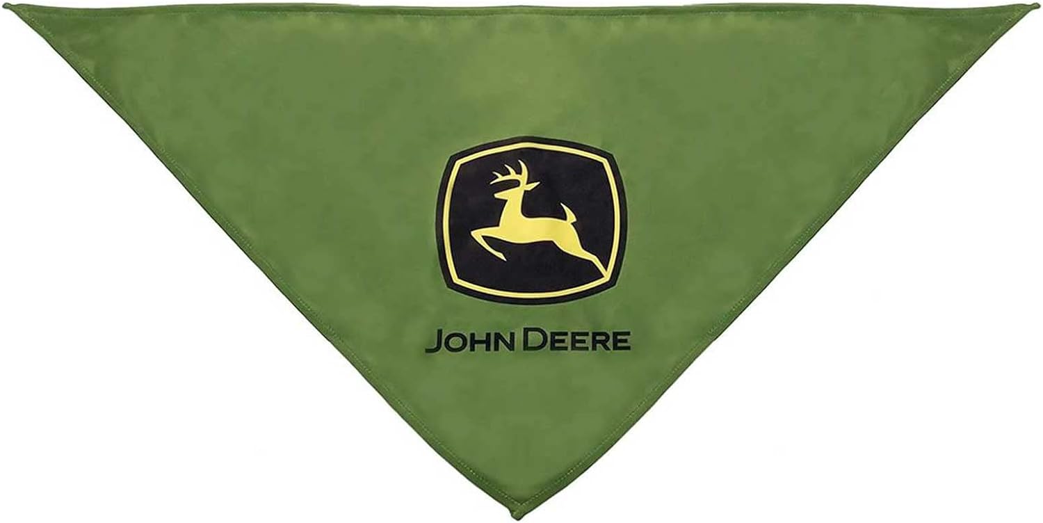 JOHN DEERE TIE AROUND BANDANA Pets First - Sports Collectibles, Sports Memorabilia, Sports Fan Shop, Sports Gifts