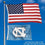 College Flags & Banners Co. UNC Tar Heels Small 2x3 Foot Flag - Sports Collectibles, Sports Memorabilia, Sports Fan Shop, Sports Gifts