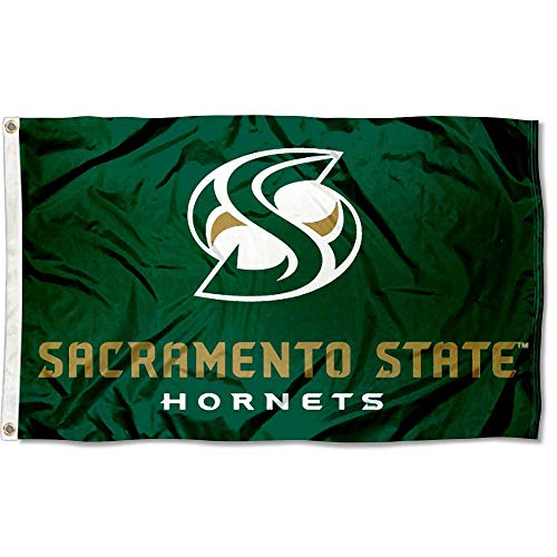 Cal State Sacramento Flag and USA 3x5 Flag Set - Sports Collectibles, Sports Memorabilia, Sports Fan Shop, Sports Gifts