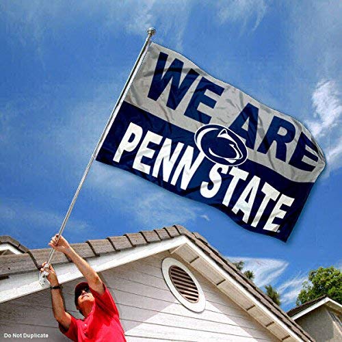 College Flags & Banners Co. Penn State Nittany Lions We Are and USA Flag 3x5 Set - Sports Collectibles, Sports Memorabilia, Sports Fan Shop, Sports Gifts