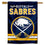 WinCraft Buffalo Sabres Double Sided Banner House Flag - Sports Collectibles, Sports Memorabilia, Sports Fan Shop, Sports Gifts