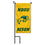 College Flags & Banners Co. North Dakota State Bison Mini Garden and Flower Pot Flag Topper - Sports Collectibles, Sports Memorabilia, Sports Fan Shop, Sports Gifts
