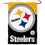 WinCraft Pittsburgh Steelers Large Logo Double Sided Garden Banner Flag - Sports Collectibles, Sports Memorabilia, Sports Fan Shop, Sports Gifts