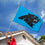 WinCraft Carolina Panthers Embroidered Nylon Flag - Sports Collectibles, Sports Memorabilia, Sports Fan Shop, Sports Gifts