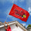 Illinois State Red Logo Flag and USA 3x5 Flag Set - Sports Collectibles, Sports Memorabilia, Sports Fan Shop, Sports Gifts