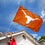 College Flags & Banners Co. University of Texas Bevo and USA Flag 3x5 Set - Sports Collectibles, Sports Memorabilia, Sports Fan Shop, Sports Gifts