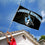 College Flags & Banners Co. JHU Blue Jays Black Flag and USA 3x5 Flag Set - Sports Collectibles, Sports Memorabilia, Sports Fan Shop, Sports Gifts