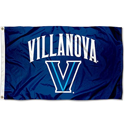 College Flags & Banners Co. Villanova University Flag and USA 3x5 Flag Set - Sports Collectibles, Sports Memorabilia, Sports Fan Shop, Sports Gifts