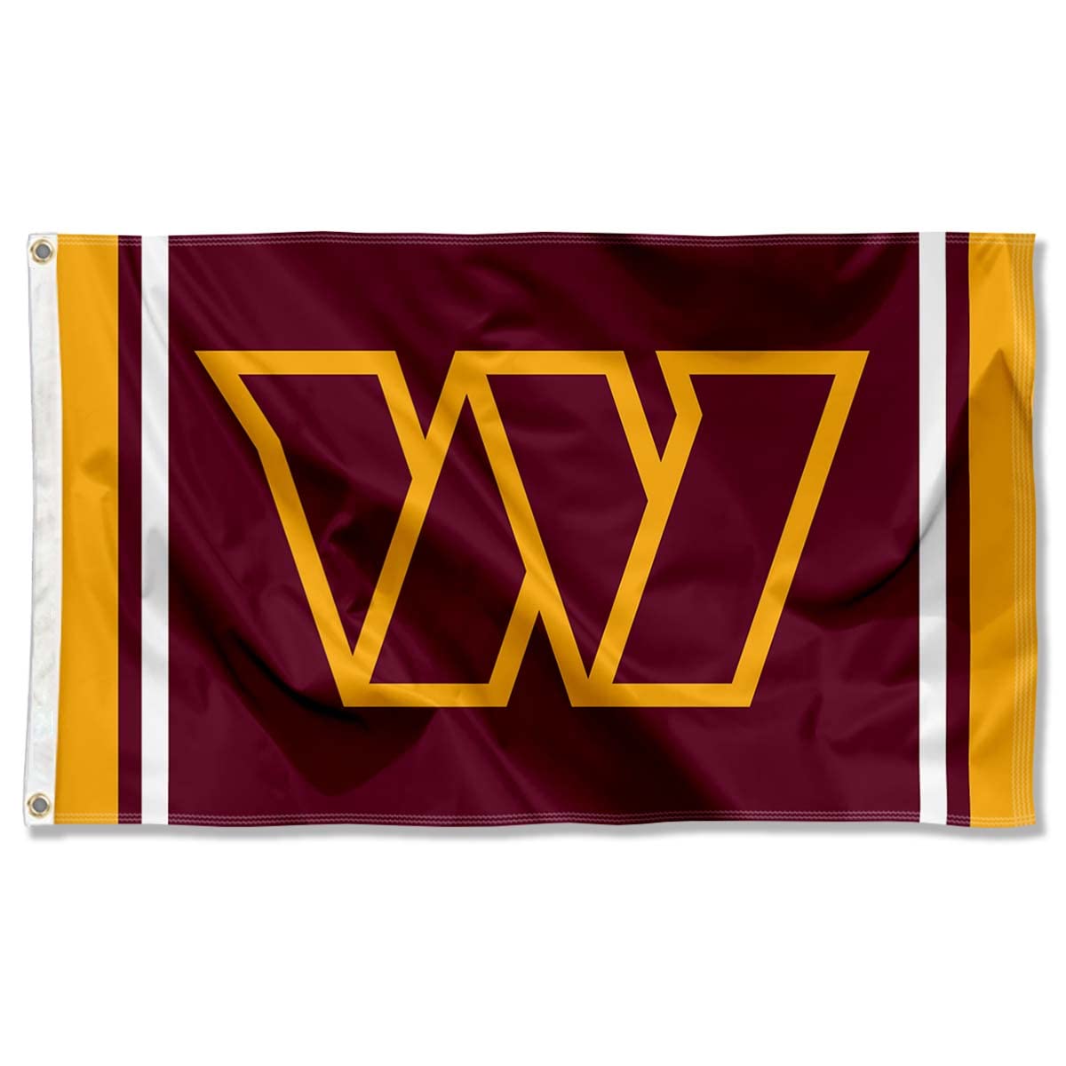WinCraft Washington Commanders Flag Outdoor Indoor 3x5 Foot Banner - Sports Collectibles, Sports Memorabilia, Sports Fan Shop, Sports Gifts