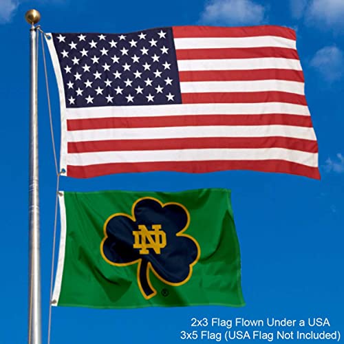 WinCraft Irish Shamrock Small 2x3 Foot Flag - Sports Collectibles, Sports Memorabilia, Sports Fan Shop, Sports Gifts