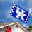 College Flags & Banners Co. Kentucky Wildcats Checkered Board and USA Flag 3x5 Set - Sports Collectibles, Sports Memorabilia, Sports Fan Shop, Sports Gifts