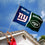 WinCraft NY Giants and New York Jets House Divided Flag - Sports Collectibles, Sports Memorabilia, Sports Fan Shop, Sports Gifts