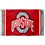 College Flags & Banners Co. Ohio State Buckeyes Jersey Stripes and USA Flag 3x5 Set - Sports Collectibles, Sports Memorabilia, Sports Fan Shop, Sports Gifts