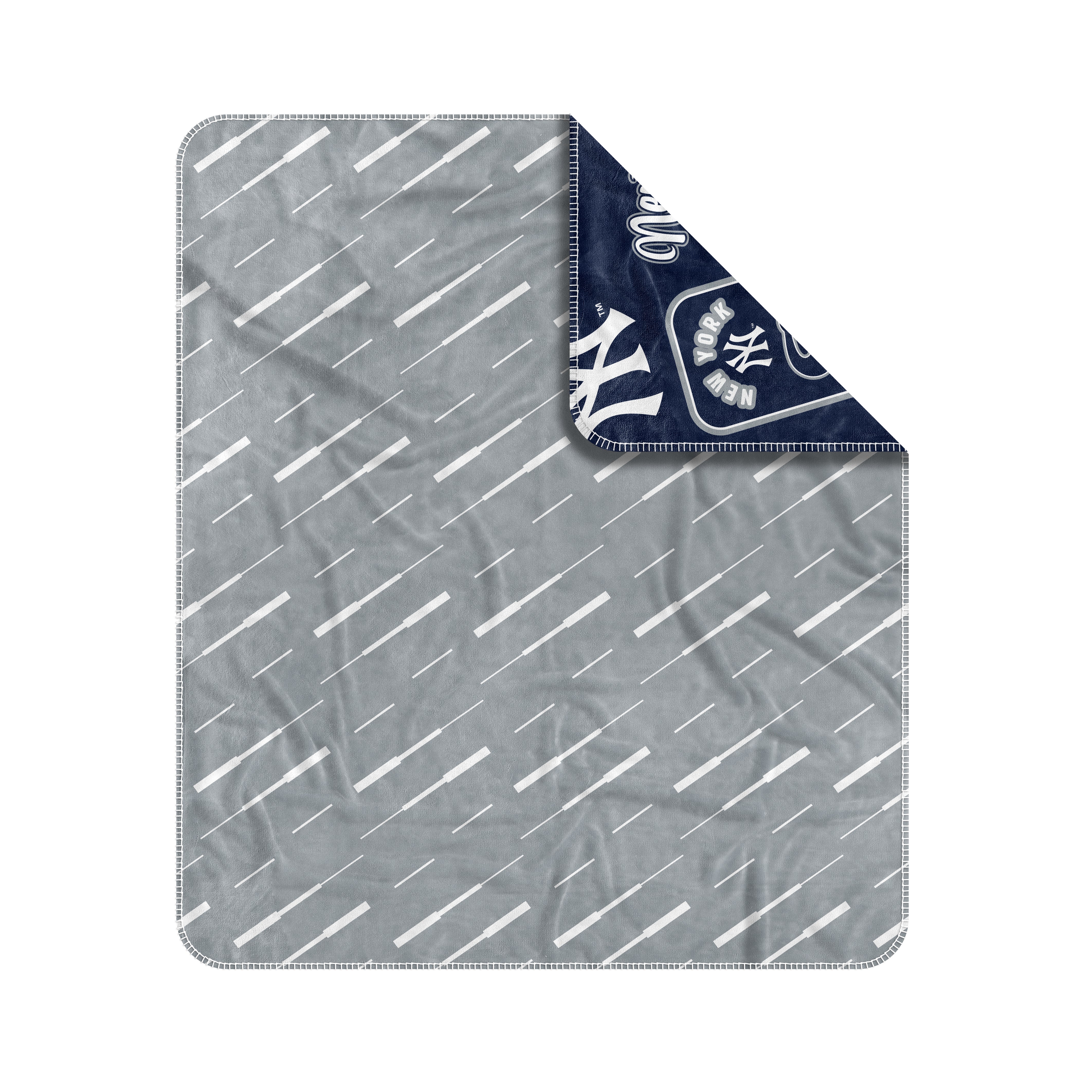 NY Yankees Dream Weave Throw 50x60 - Sports Gifts, Sports Memorabilia, Sports Collectibles, Fan Shop