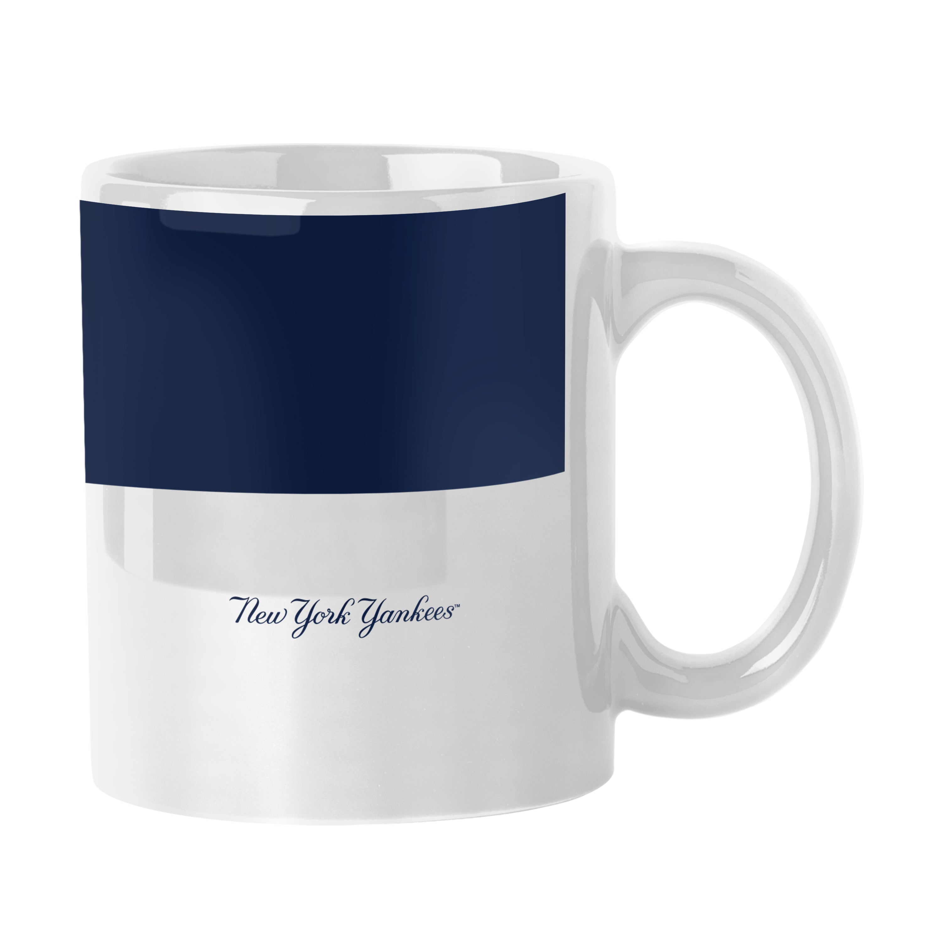 New York Yankees 11oz Colorblock Sublimated Mug - Sports Gifts, Sports Memorabilia, Sports Collectibles, Fan Shop