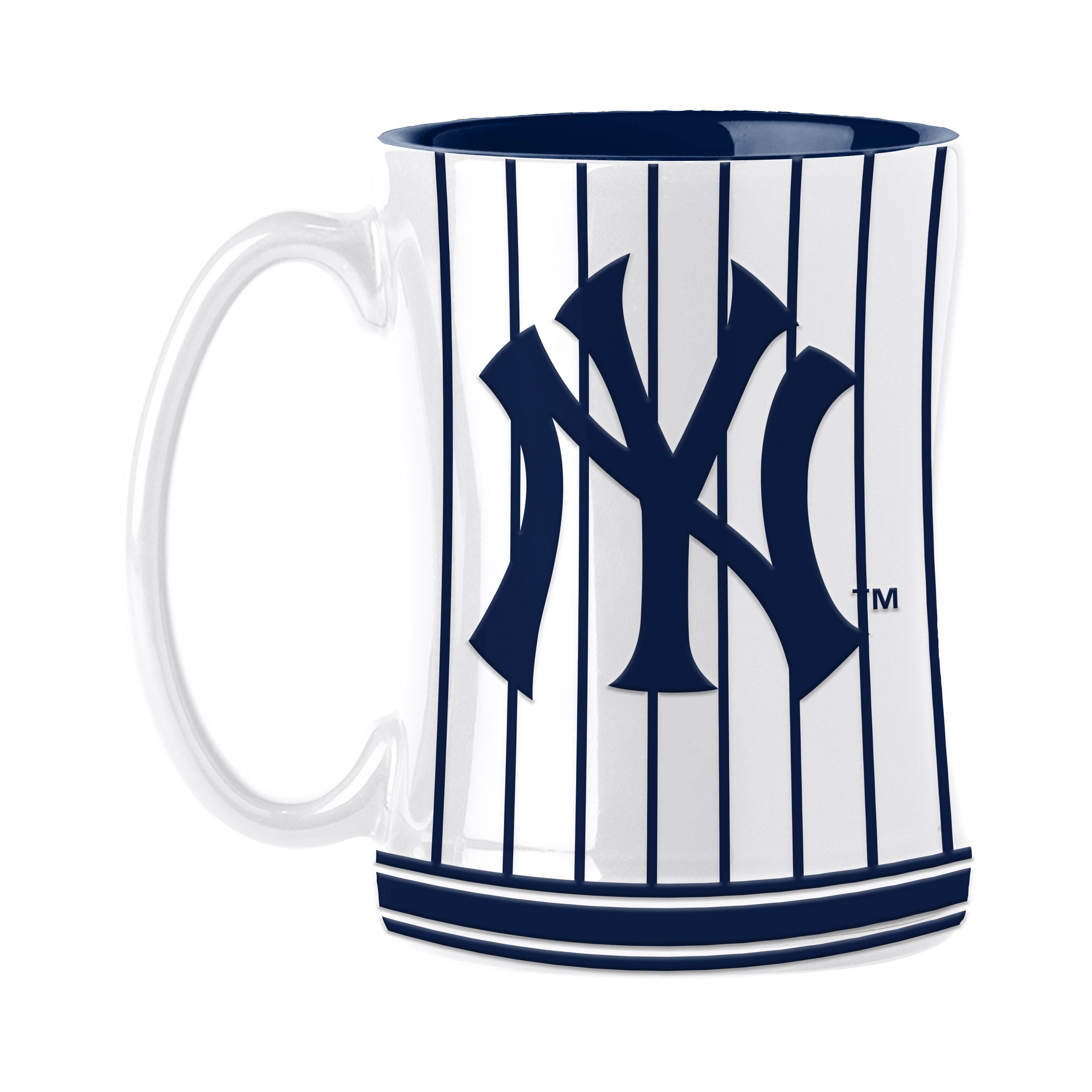 New York Yankees 14oz Pinstripe Relief Mug