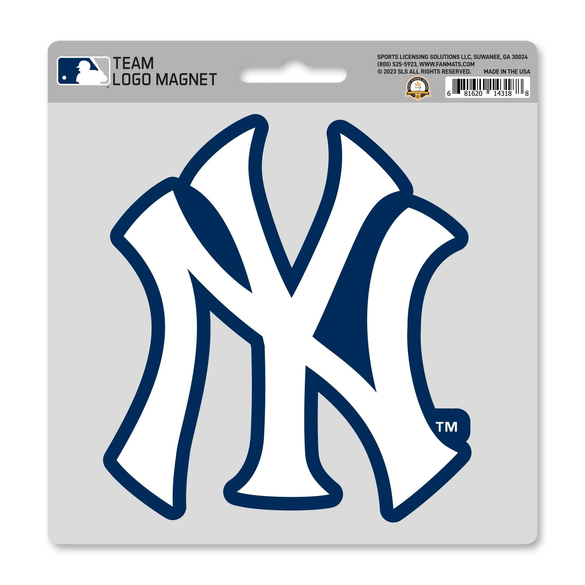 NY Yankees-MAGNETLARGE