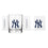 New York Yankees 14oz Gameday Rocks Glass - Sports Gifts, Sports Memorabilia, Sports Collectibles, Fan Shop