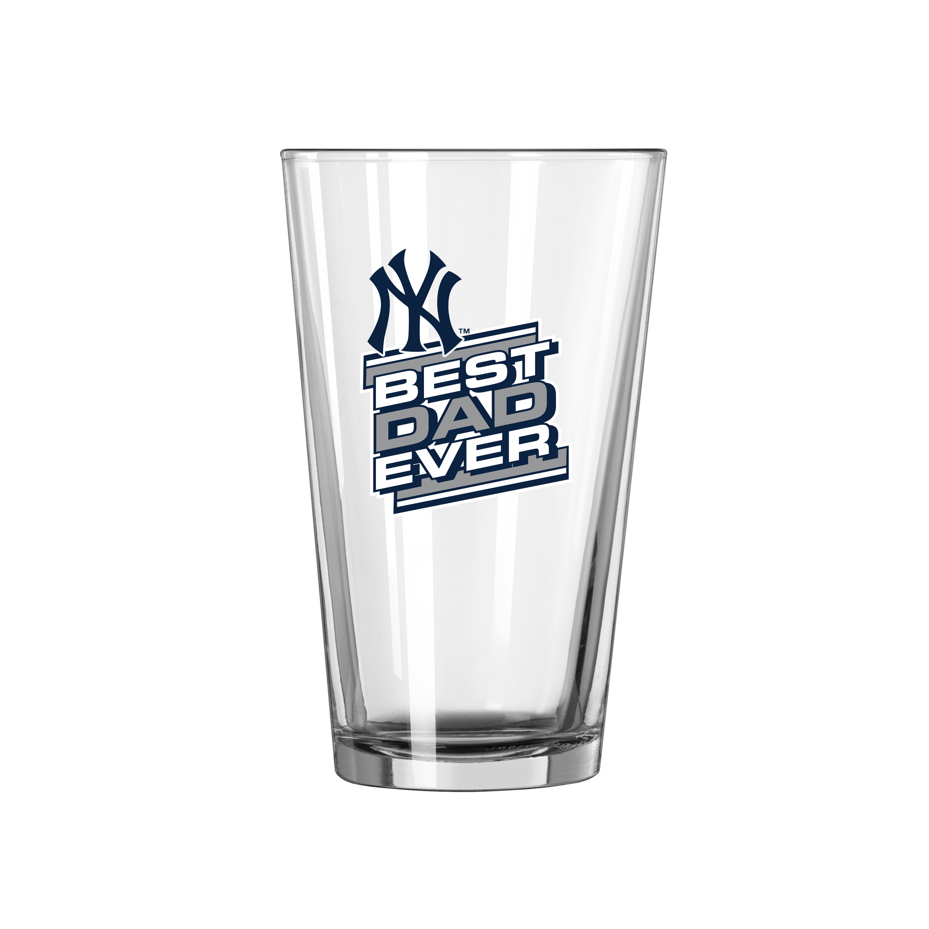 New York Yankees Best Dad 16oz Pint Glass